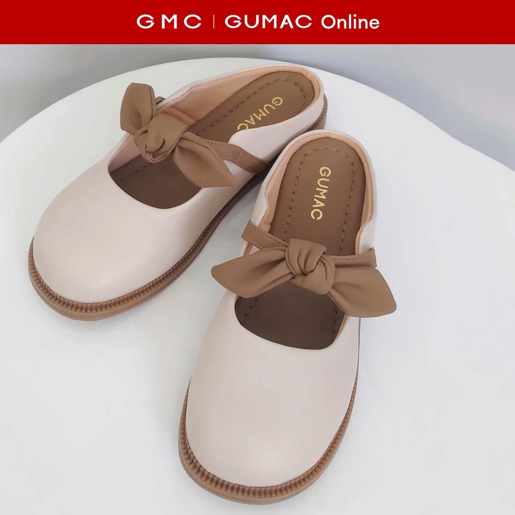 [MUA 2 GIẢM 25K] Sục nữ phối nơ cách điệu thời trang GUMAC GF10034