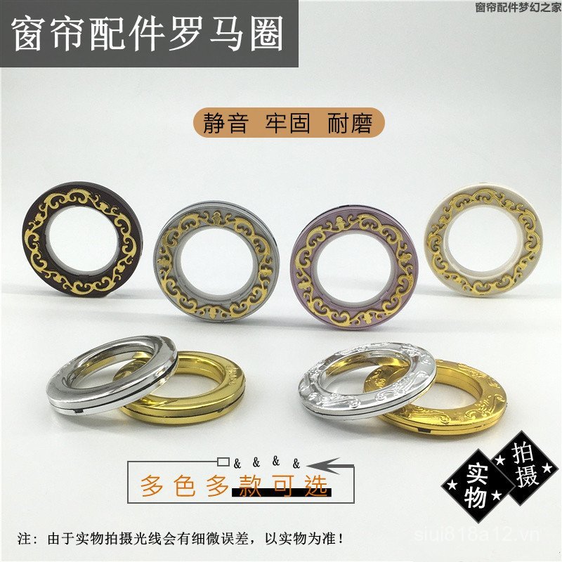 Rèm Vòng Khóa La Mã Thanh Phụ Kiện Đục Lỗ Vòng Khóa La Mã Thanh Nghệ Thuật Vòng Rèm Vòng Phụ Kiện Nh