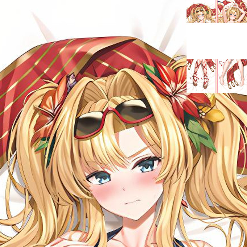 Anime Granblue Fantasy Zeta Dakimakura Nam Otaku Gối Vỏ Ném Đệm