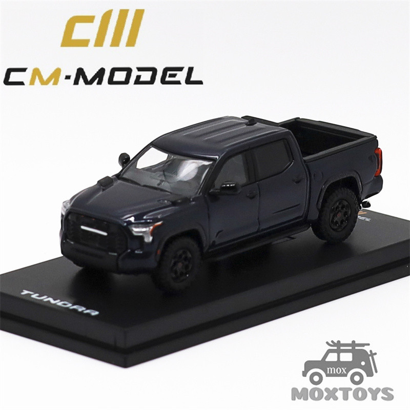 CM Model 1: 64 Xe mô hình đúc màu xanh kim loại Tundra