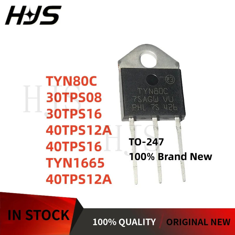 5 CHIẾC 40TPS12A 30TPS16 30TPS08 40TPS16 TUN80C TUN1665 TO-247 thyristor một chiều công suất cao
