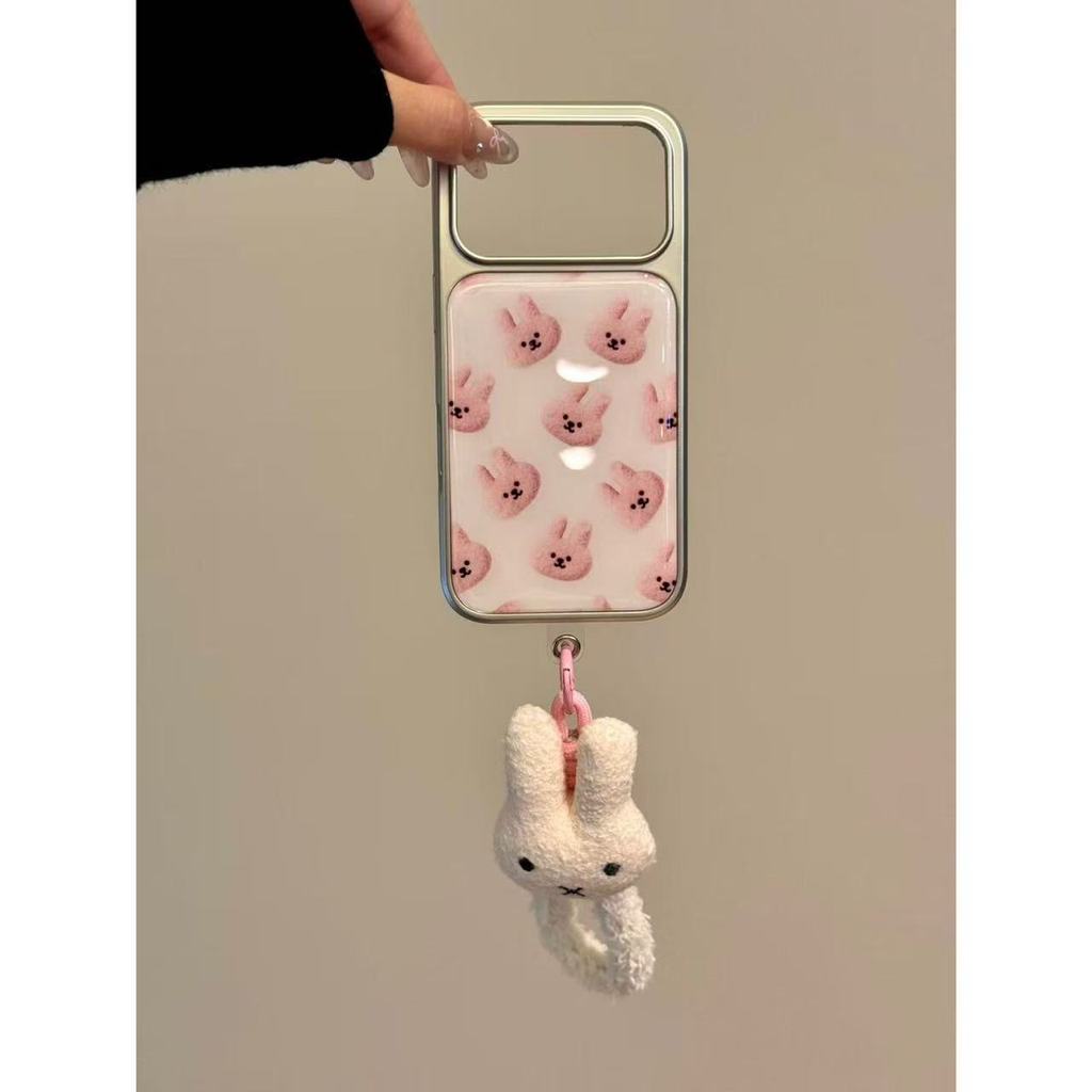 Sweet Cute Girl Pink Full Screen Bunny Thích hợp cho ihone17promax Apple 16p Phone Case 15