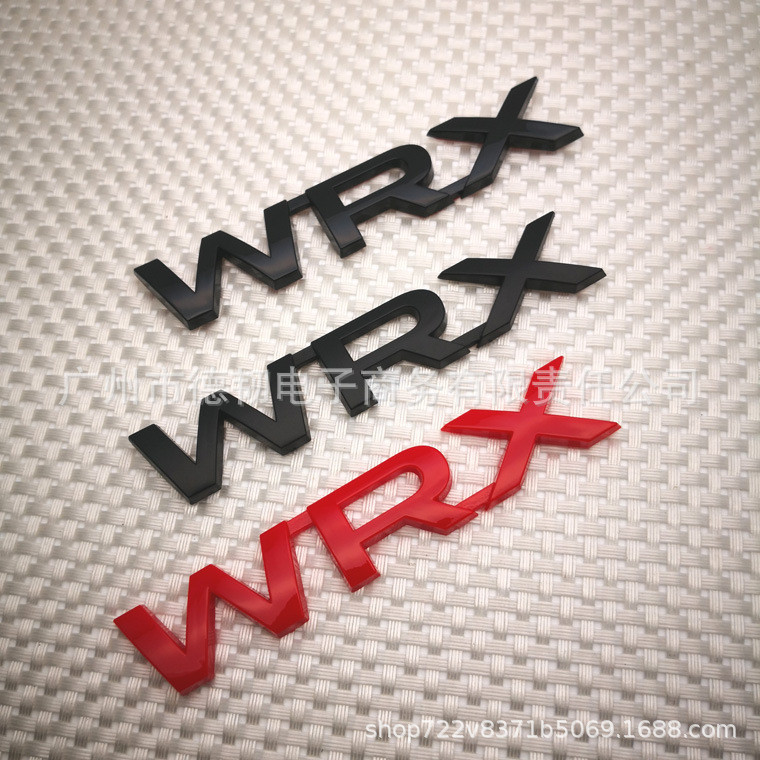 Thích hợp cho Nhãn dán đuôi Subaru WRX SUBARU WRX subaru wRX Nhà máy sửa đổi Hàng có sẵn