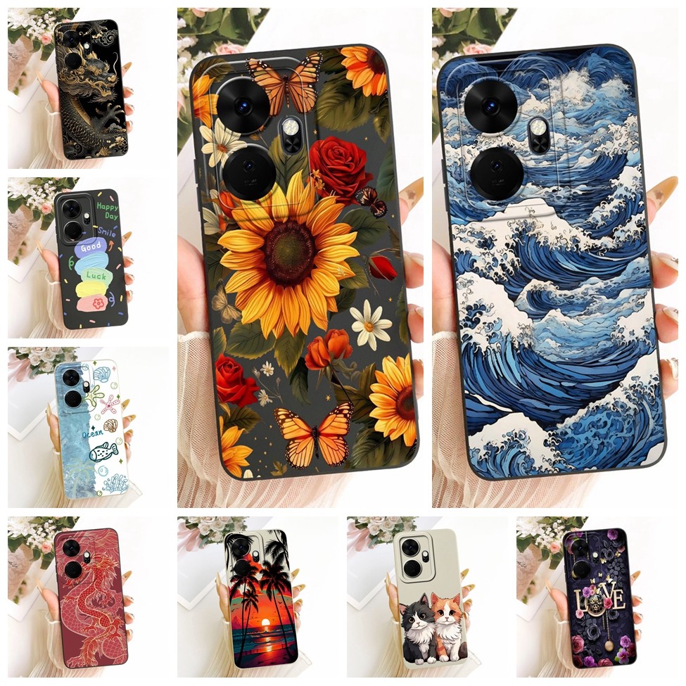 Ốp lưng ITEL P55 Plus Thời trang sang trọng Cool Kawaii Vỏ Silicon sơn dễ thương ITEL P55 + PL63LN P