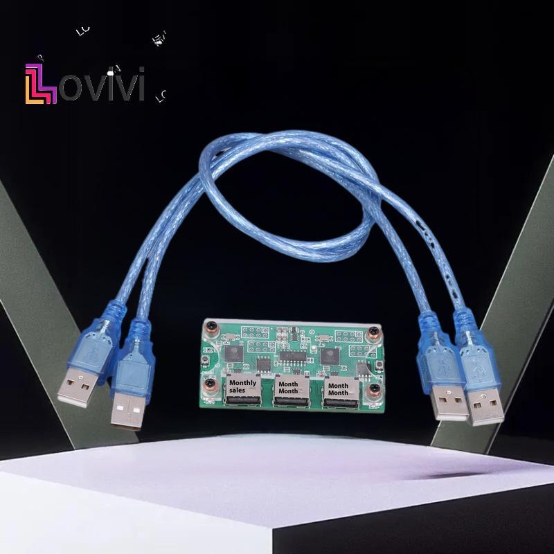 [Lovivivi] Hộp đựng chìa khóa & chuột MAKCU Bảng phát triển Arduino ESP32-S3 có vỏ và cáp Không oril