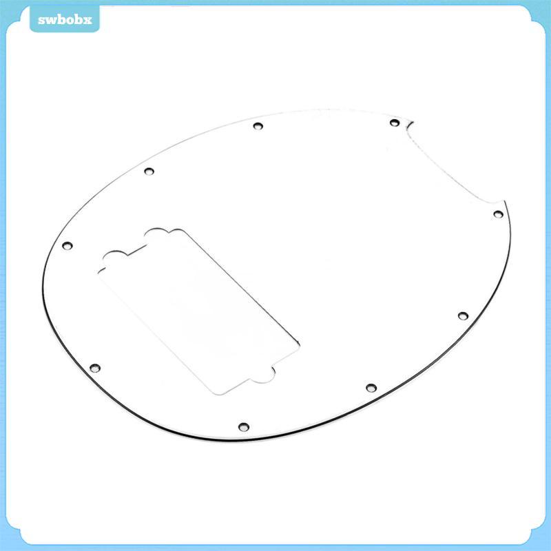 Pickboard, Bass Guard, Phụ kiện nhạc cụ 9 lỗ, Bass 4 dây, Pickguard, Trắng