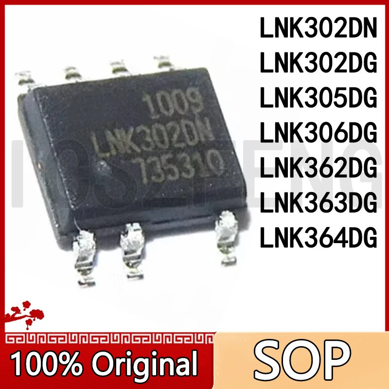 5 CÁI LNK302DN DN = DG LNK302DG LNK305DG LNK306DG LNK362DG LNK363DG LNK364DG sop-7 chip IC
