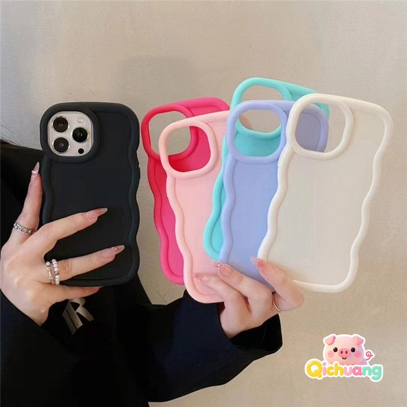 Ốp Sóng Macaron Cho itel Vision 3 2 2S 1 Plus S26 S25 Ultra S23 S18 S17 P38 P37 Pro P36 City 100 5G 