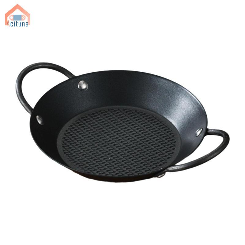 Paella Chảo Tròn Skillet Bếp Nướng Nồi Gia Đình Chảo Chiên Chống Dính