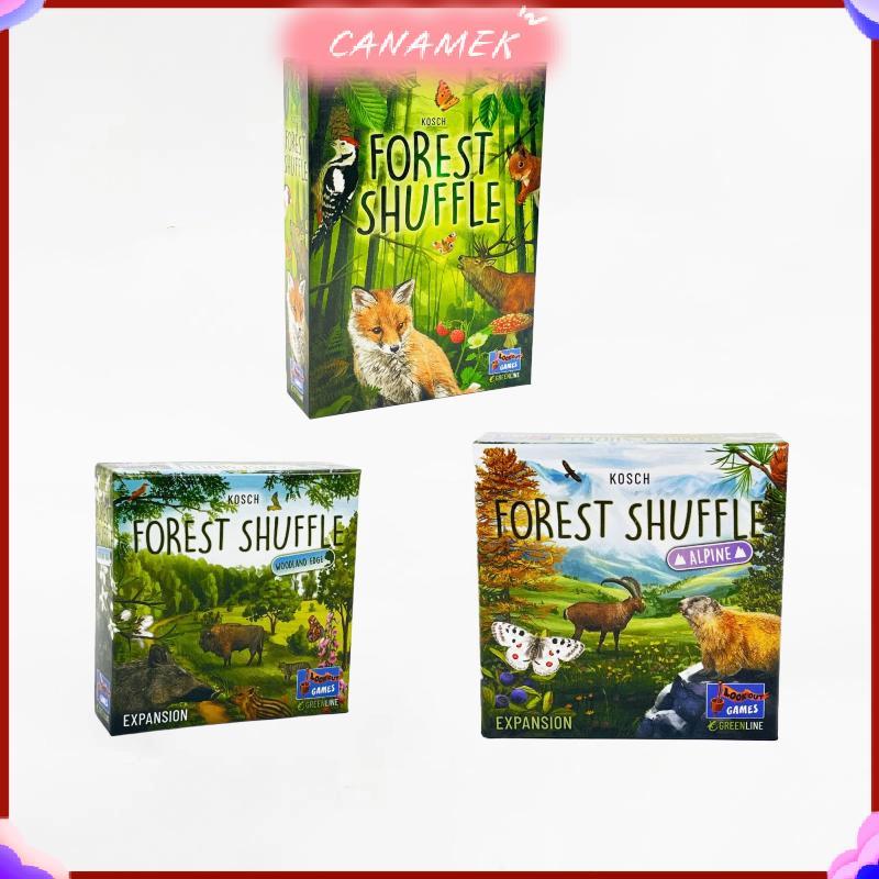 Trò chơi bài xáo trộn rừng CANAMEK Tạo thiên đường sinh thái Trò chơi chiến lược thông minh dành cho