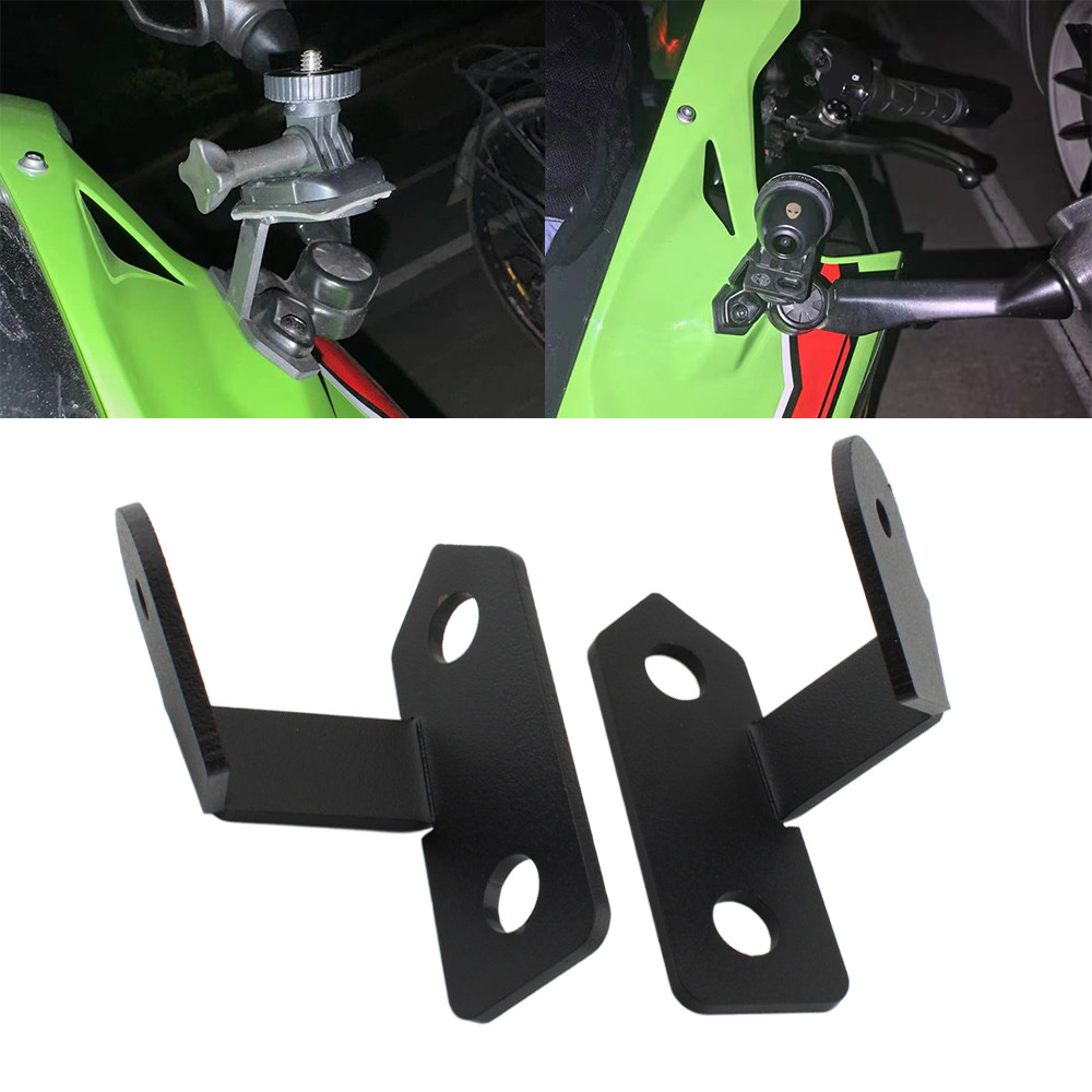 ZX 4R 4RR Xe Máy Dash Cam DVR Đầu Ghi Dữ Liệu Giá Đỡ Camera Hành Động Chân Đế Cho Kawasaki ZX4RR ZX4