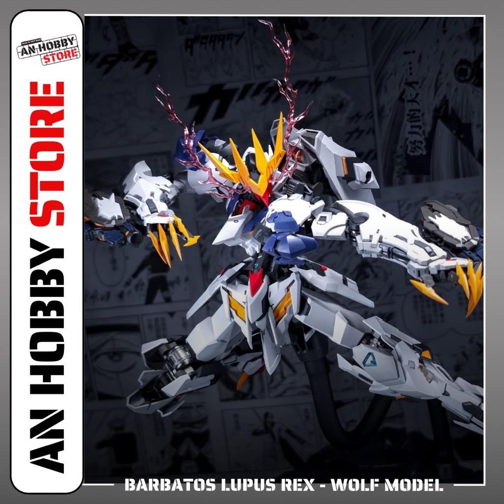 [HÀNG SẴN] MÔ HÌNH LẮP RÁP WOLF MODEL - BARBATOS LUPUS REX 1/100 (KHUNG XƯƠNG KIM LOẠI)