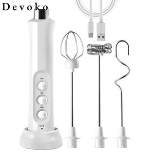 Máy tạo bọt sữa gia dụng có thể sạc lại Thiết thực cho cà phê Sôcôla nóng tại nhà