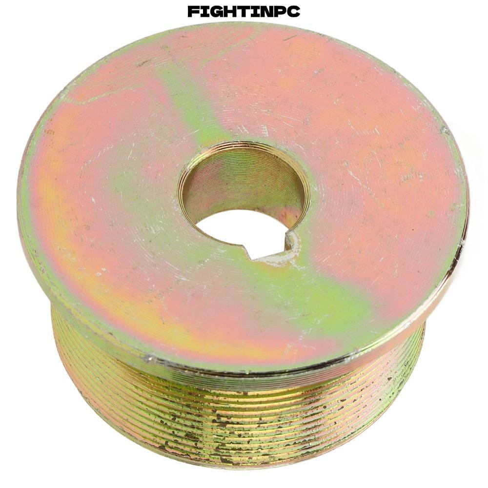 Bộ chuyển đổi ổ đĩa bánh đà Fightinpc màu vàng sắt, dễ lắp đặt và bền bỉ, phù hợp với phụ tùng xe đạ