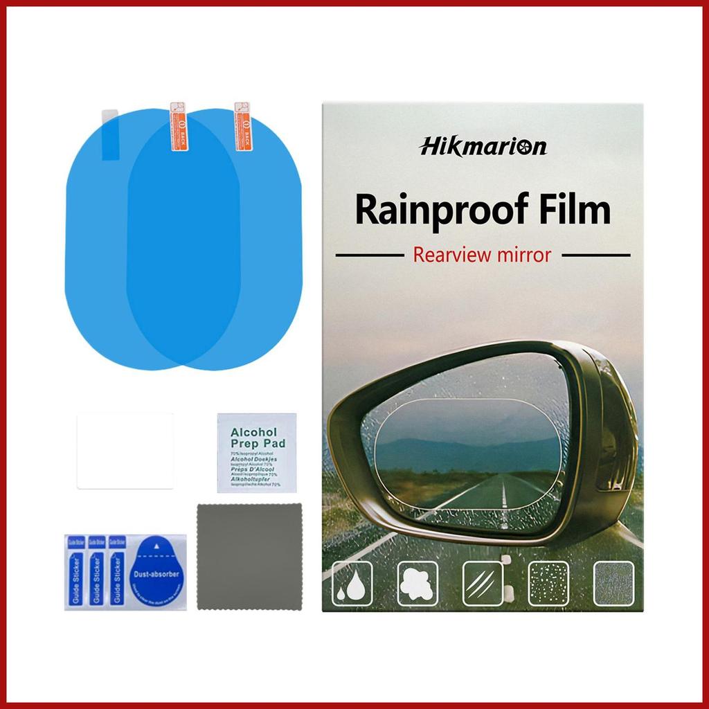 Phim Gương Chiếu Hậu Ô Tô Nano Chống Mưa Chống Nước RVs Tint Dễ Dàng Lắp Đặt Phim Gương Bên Cho Ô Tô