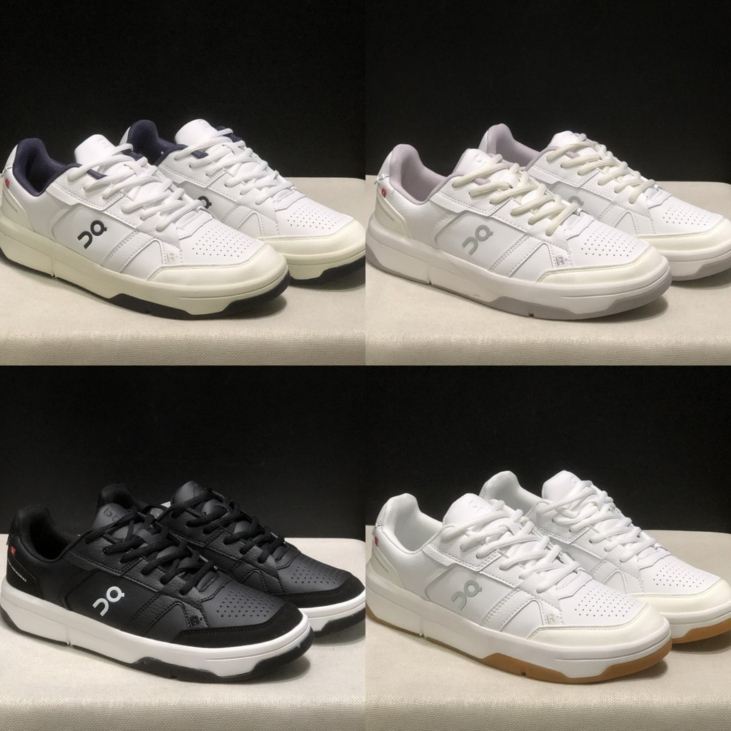 Giày Tennis On Cloud X THE ROGER Clubhouse Unisex - Trắng Đen | On Running