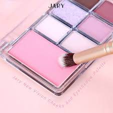 Bảng phấn mắt + má 2in1 Jary New Vision Cheeks Eyeshadow Palette 7 ô nội địa trung