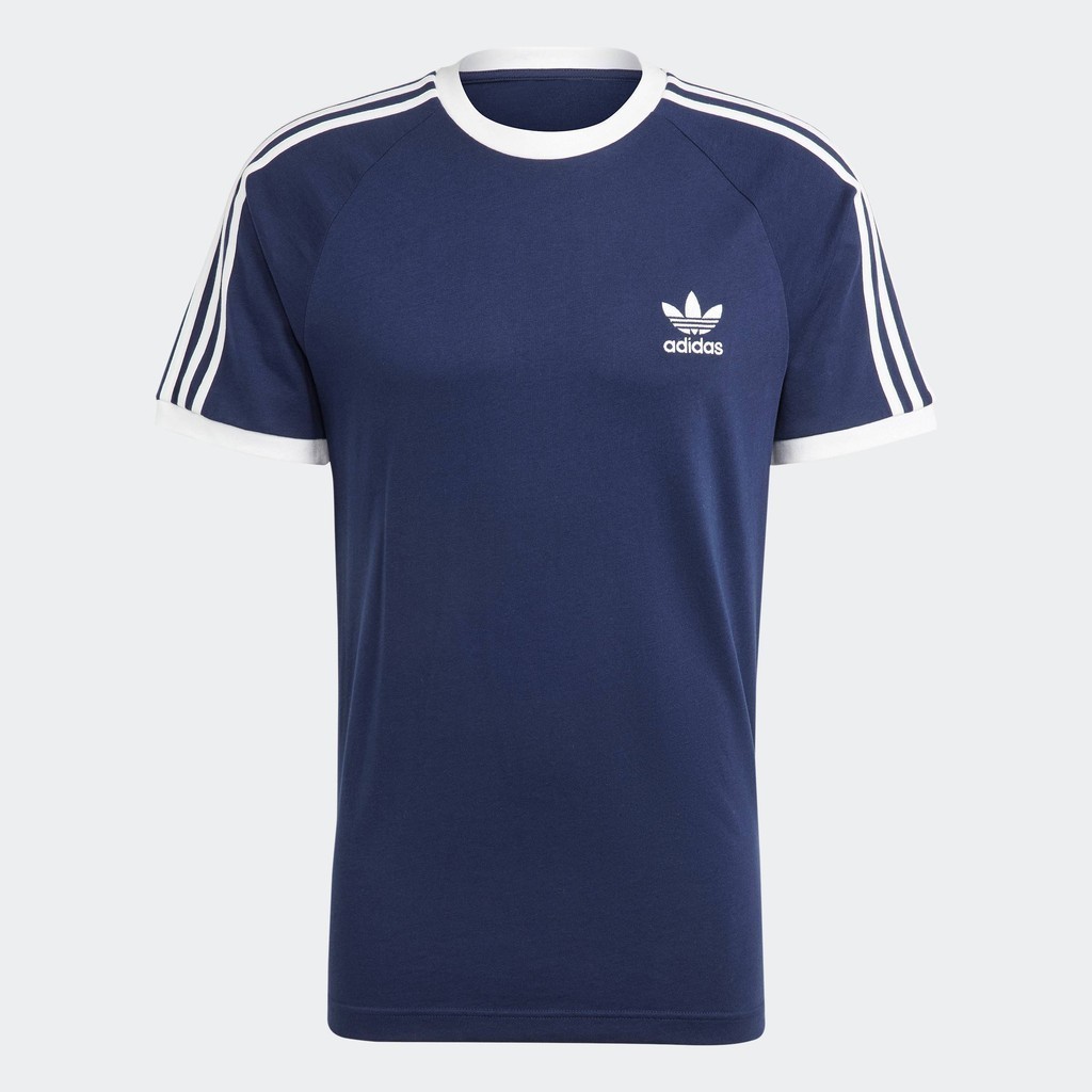 adidas Phong cách sống Áo Thun 3 Sọc Adicolor Classics Nam Màu xanh da trời IA4850
