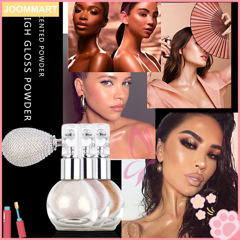 [Jm] Xịt Phấn Mặt Toàn Thân Lấp Lánh Làm Sáng Hương Thơm Highlighter Trang Điểm Sắc Tố Mỹ Phẩm