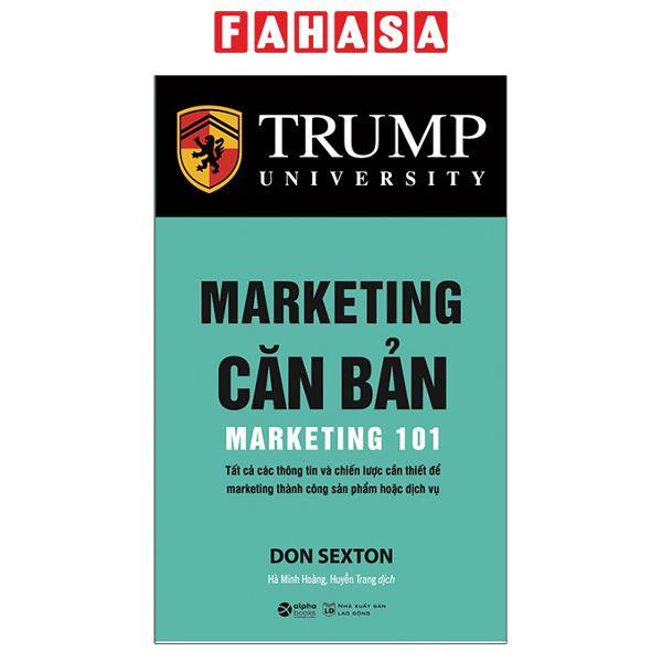 Sách - Marketing Căn Bản - Marketing 101