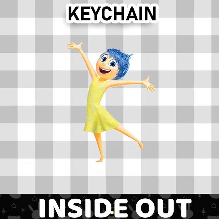 Ganci / Gantungan Kunci Akrilik INSIDE OUT - 1 JOY