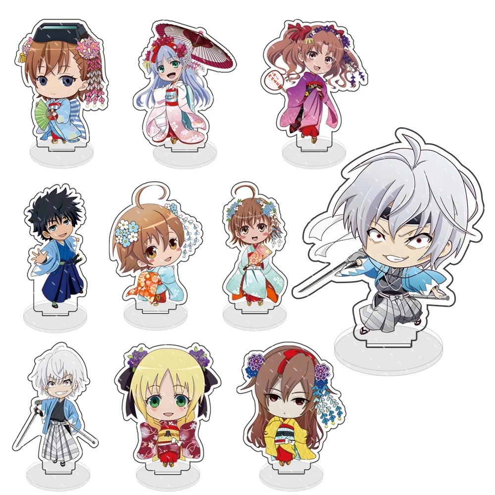 Standee Anime Toaru Majutsu no Index mô hình Mica trang trí bàn học nhân vật Misaka Mikoto Index Acc