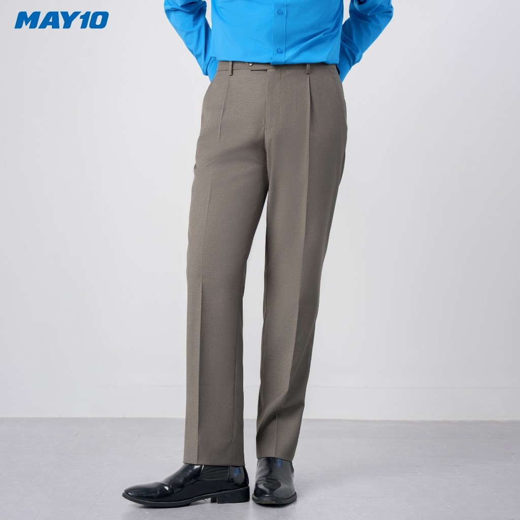 Quần âu nam có ly May 10 mã 020125259CL VS006