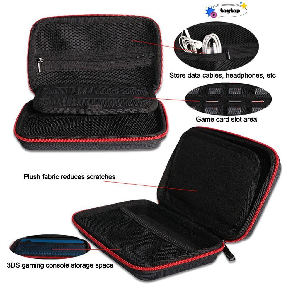 INNEW Mang theo, Túi đựng đồ chống nước chống sốc, Vỏ bảo vệ EVA cứng di động cho phụ kiện trò chơi 
