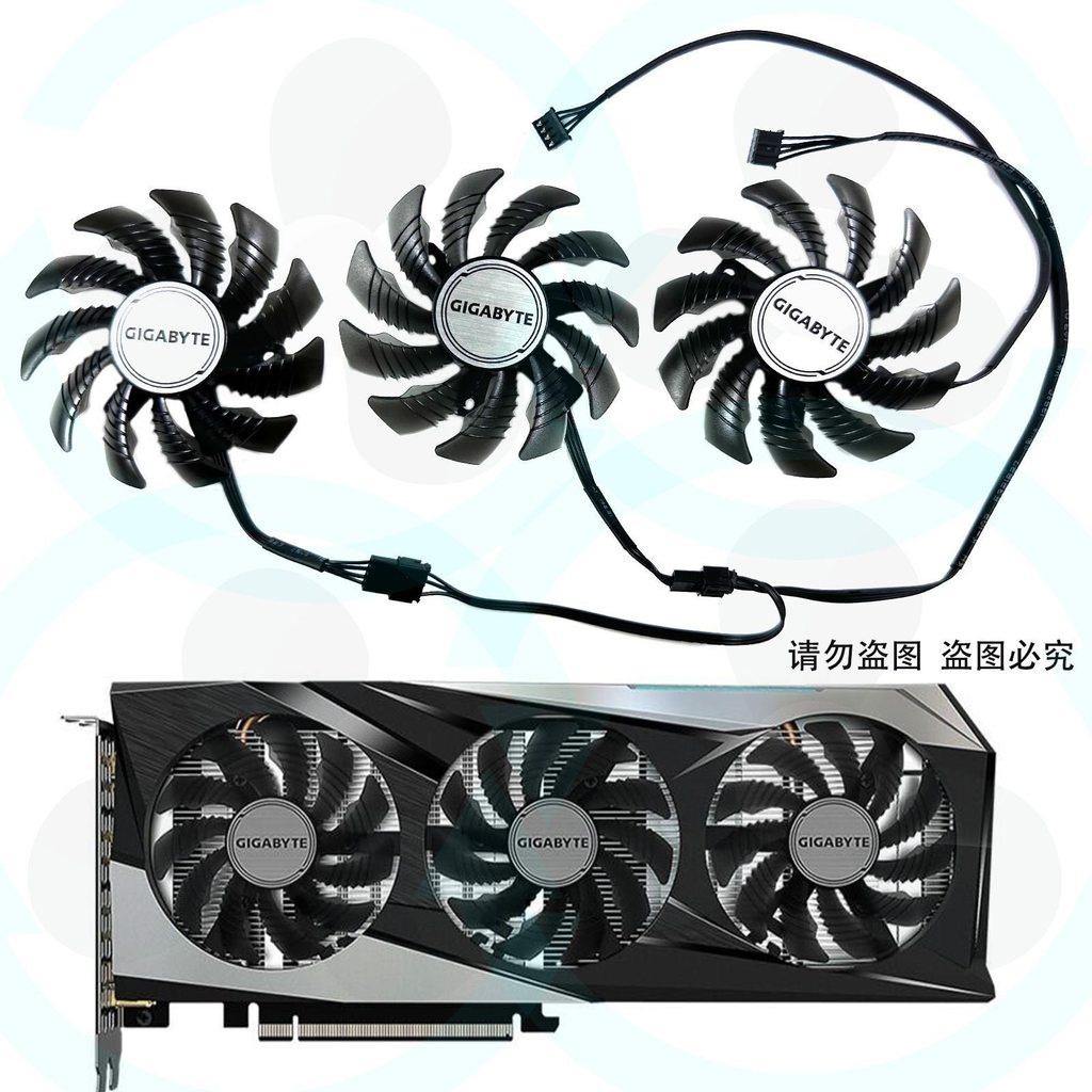 [COD] GIGABYTE / GIGABYTE RTX3050 3060 3060ti gaming oc Quạt làm mát thẻ đồ họa Magic Eagle