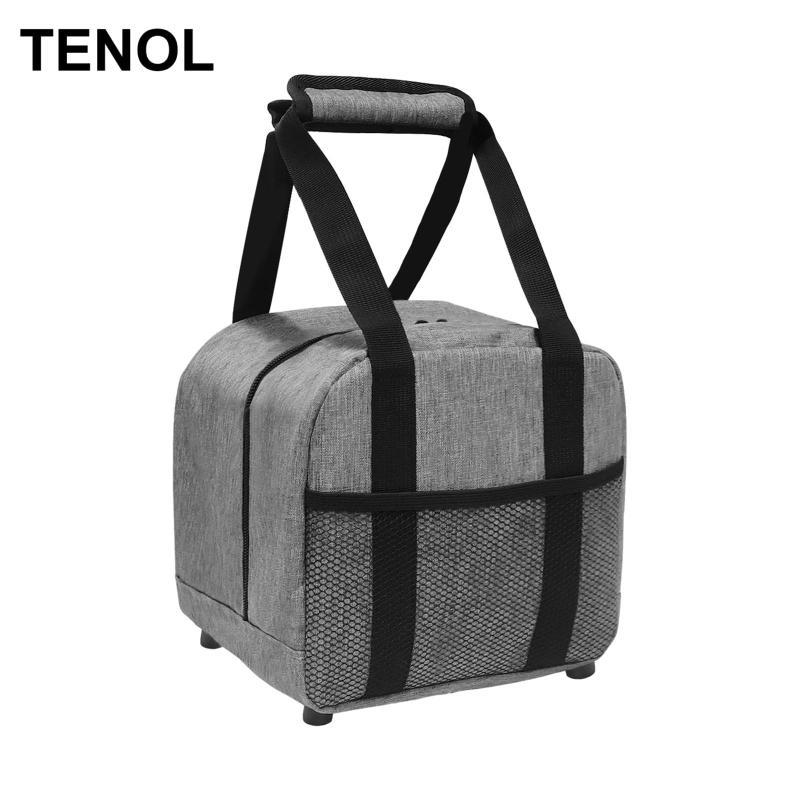 Túi bóng bowling TENOL, Túi xách bowling, Giá đỡ bóng đệm, Túi bowling có tay cầm, Túi đựng bowling 
