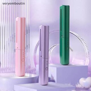 Máy duỗi tóc thẳng Máy uốn tóc điện 2 trong 1 Phiên bản nâng cấp Máy duỗi tóc không dây và máy uốn tóc Sạc USB Dụng cụ tạo kiểu chống bỏng n