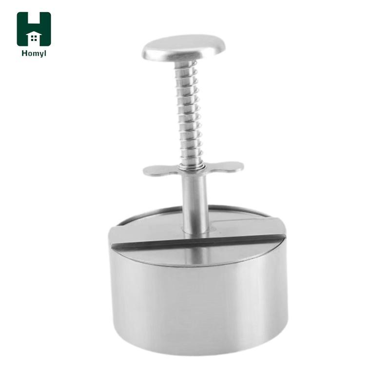 Homyl Burger Press Burger Patty Press Thép không gỉ Thịt bò Phô mai Burger Maker Chuyên nghiệp Burge