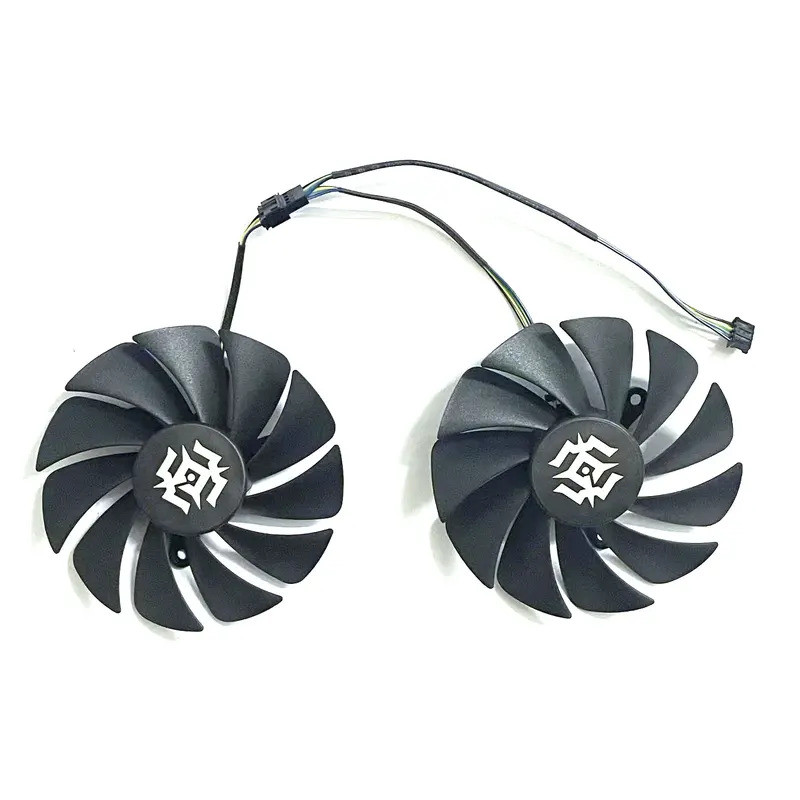2 QUẠT Thương Hiệu Mới 89MM 4PIN DC 12V 0.46A RTX 4060 Quạt GPU Thích Hợp Cho Zotac GeForce RTX 4060