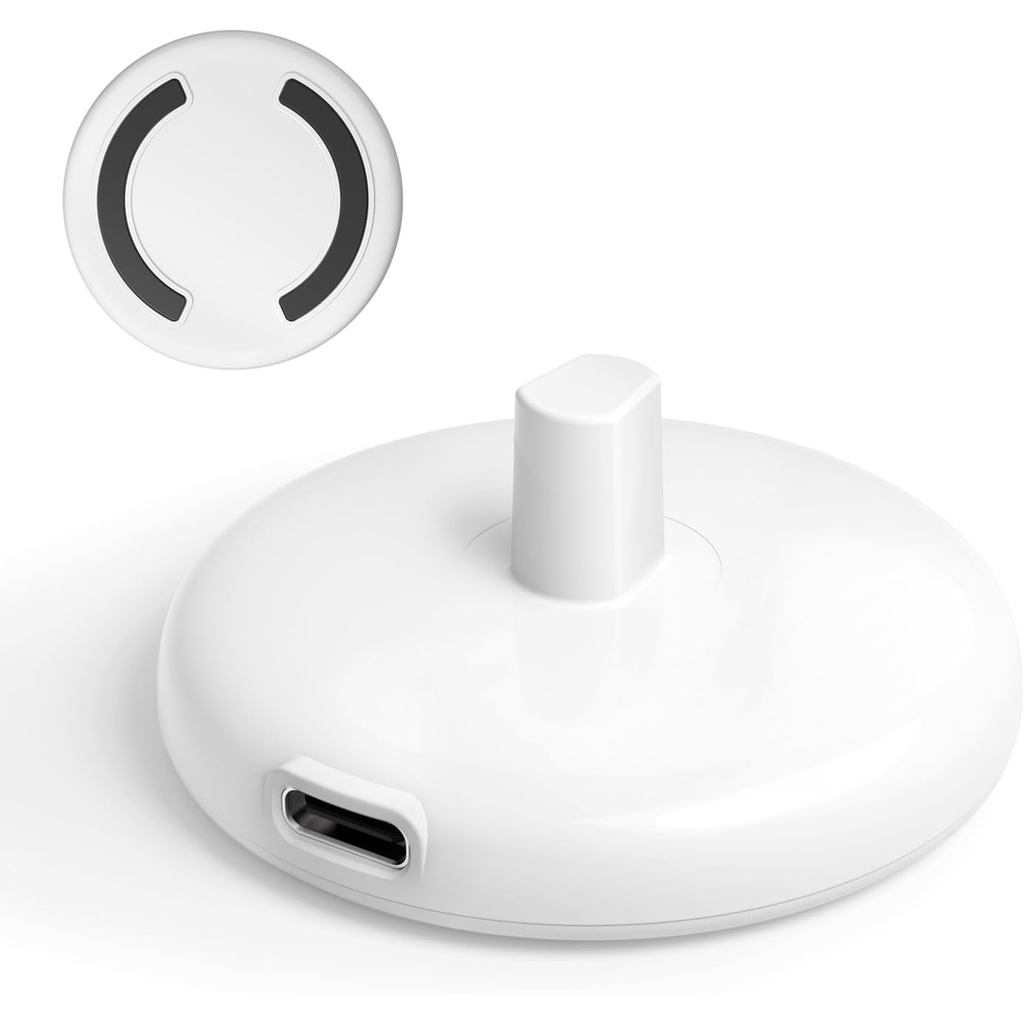 Bộ sạc cảm ứng Loại C Tương thích với bàn chải đánh răng điện Oral-B Braun IO3 / 4 / 5 / 6, Pro 1 / 