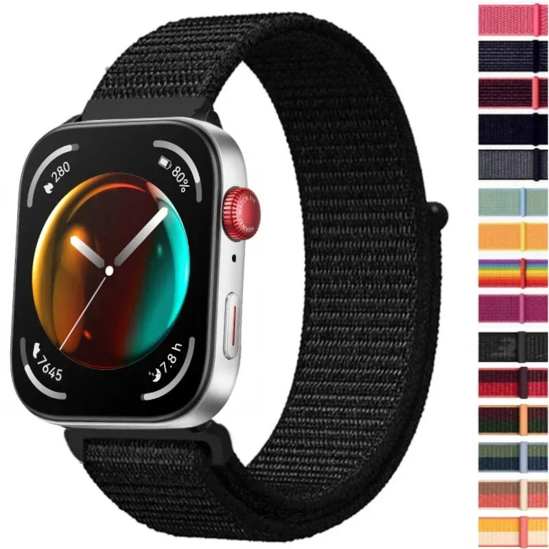 Dây Đeo Vòng Nylon Cho Huawei Watch Fit 3 Thể Thao Thoáng Khí Thay Thế Vòng Tay Dây Đeo Tay Cho Huaw