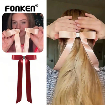 Fonken Kẹp Tóc Từ Tính Vô Hình - Giúp Nơ Ruy Băng Vuốt Tóc Thanh Lịch, Phụ Kiện Tóc Cho Bé Gái