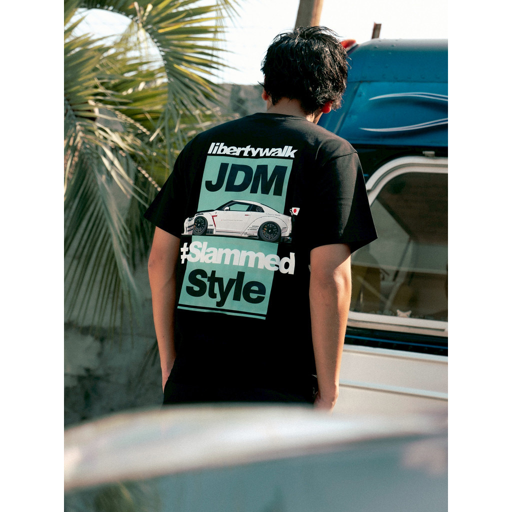 Liberty Walk LB JDM Style 35 Tee Đen LBWK
