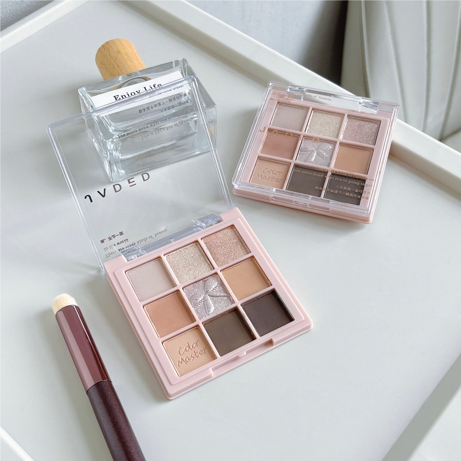 Bộ Sưu Tập Kho Báu Cấp Chất Lượng Cao JADED JADED Trẻ Hóa Chín Màu Bảng Phấn Mắt Hạt phỉ Ánh Sáng Mặ