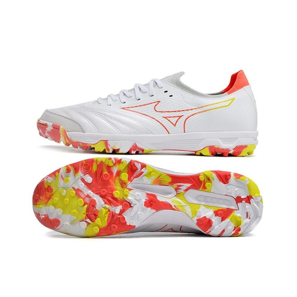 Mizuno Morelia Neo Sala β - Giày futsal nam trắng đỏ, kèm hộp