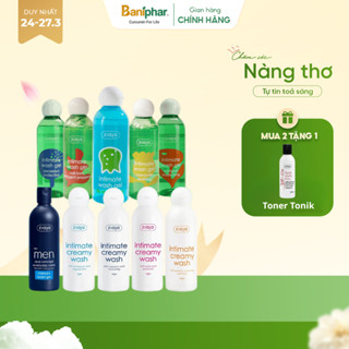 Dung dịch vệ sinh phụ nữ Intimate ZIAJA giúp làm sạch, cân bằng độ pH 200ml