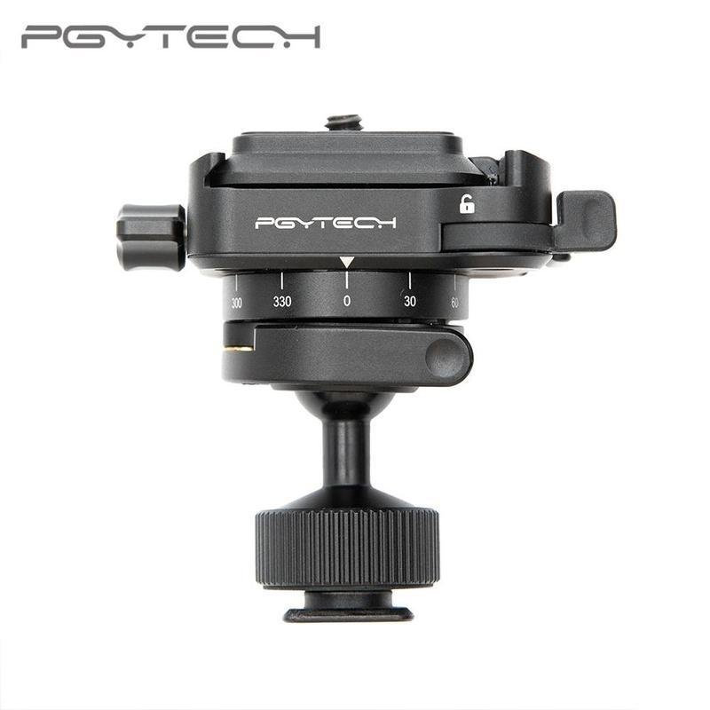 PGYTECH Snaplock Mini Reverse Ball Head Arca Swiss Quick Release Metal Ballhead Mount cho máy ảnh DS