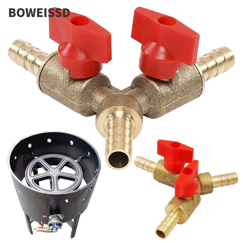 Đầu nối lắp ống BOWEISSD Bộ chuyển đổi van bi 10mm sắt bền