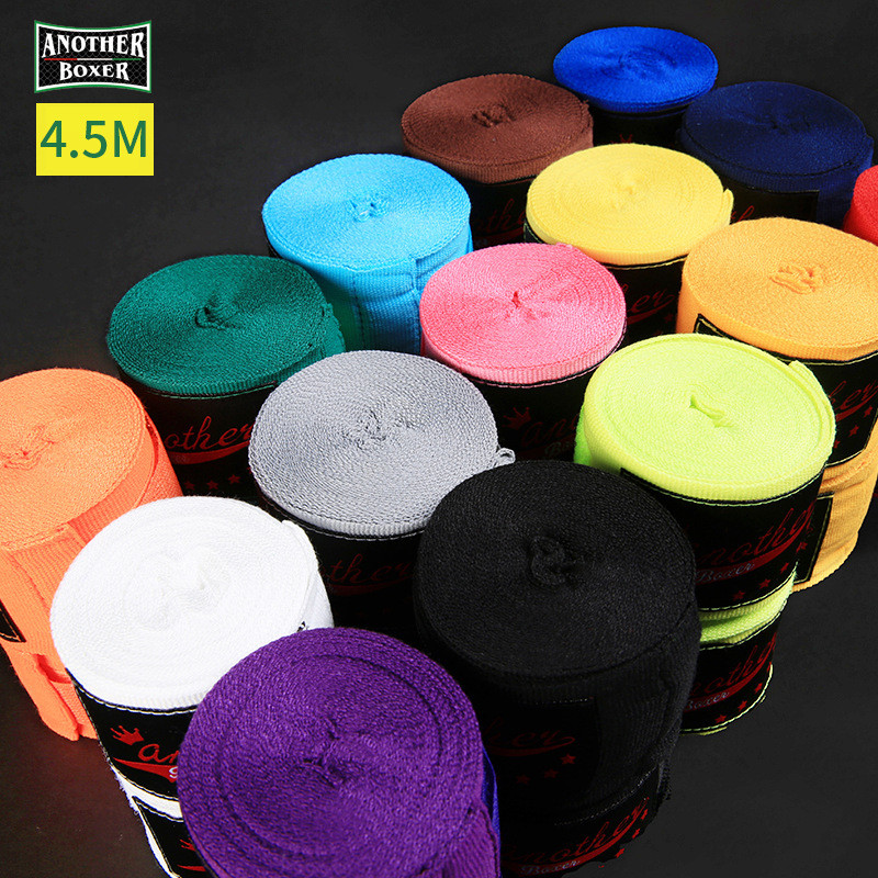 【Ready Stock】 Boxing Bandage Sports Sanda Boxing Bandage Hand Guard Elastic Boxing Gloves Boxing Han