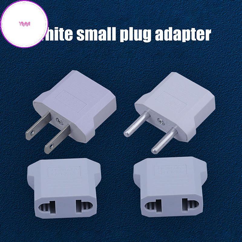 Yiyi 5 / 10 Cái Us Sang Eu Chuyển Đổi Cắm Eu Sang Us Us To Au Flat Plug To Dual Use VN