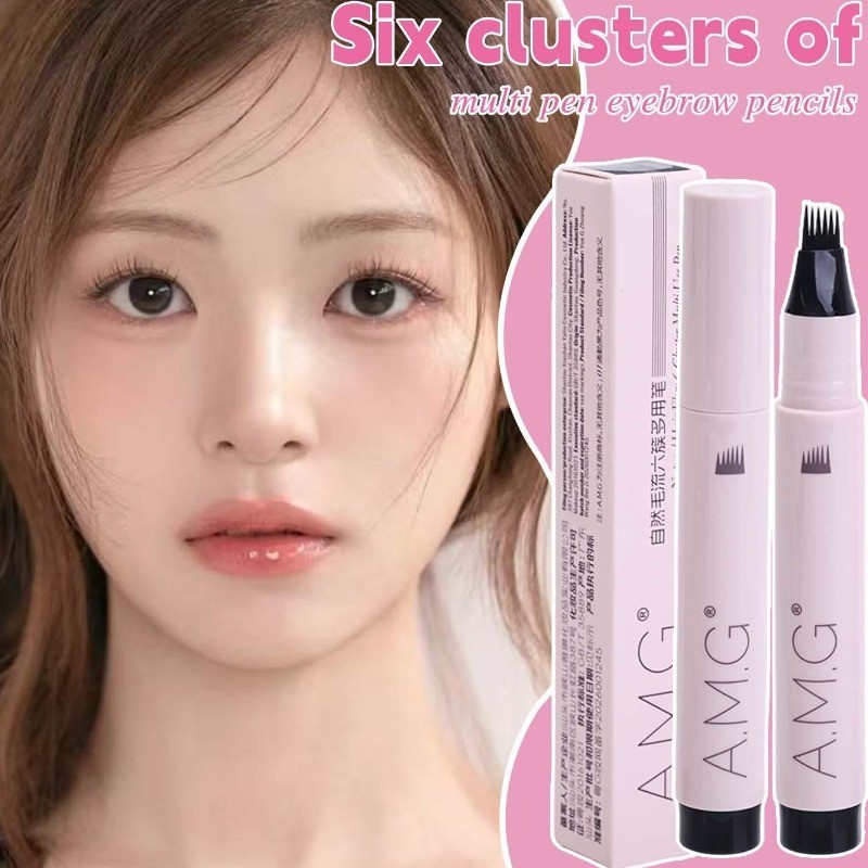 Bút chì đen tự nhiên siêu mịn - Bút dạng lỏng kẻ mắt - Chống thấm nước, lâu trôi, mịn màng - Trang đ