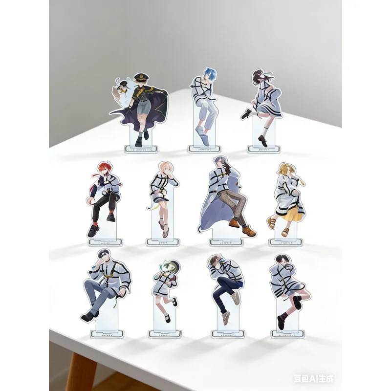 Standee MILGRAM mô hình anime Haruka Yuno Mikoto Amane Shidou Kazui trang trí bàn học acrylic nhân v