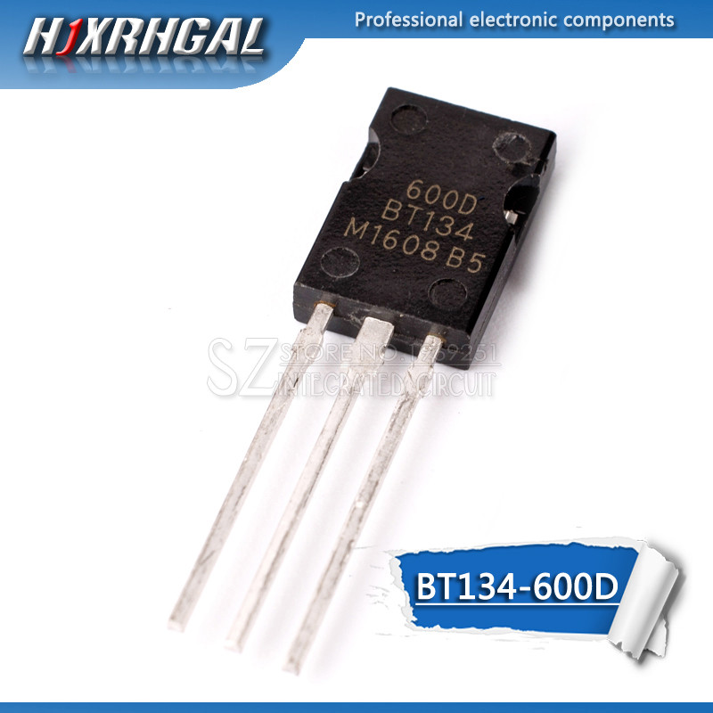 10 BT134-600D TO-126 BT134-600 TO126 BT134 BT134600