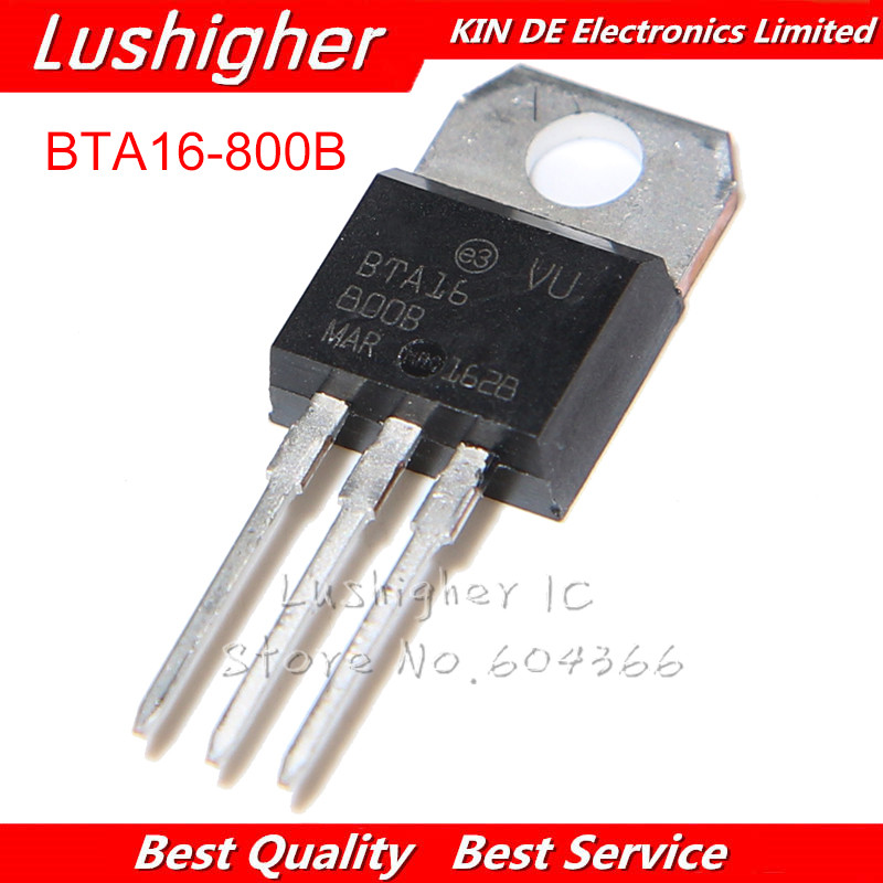100 BTA16-800B TO220 BTA16-800 TO-220 BTA16 600V 16A
