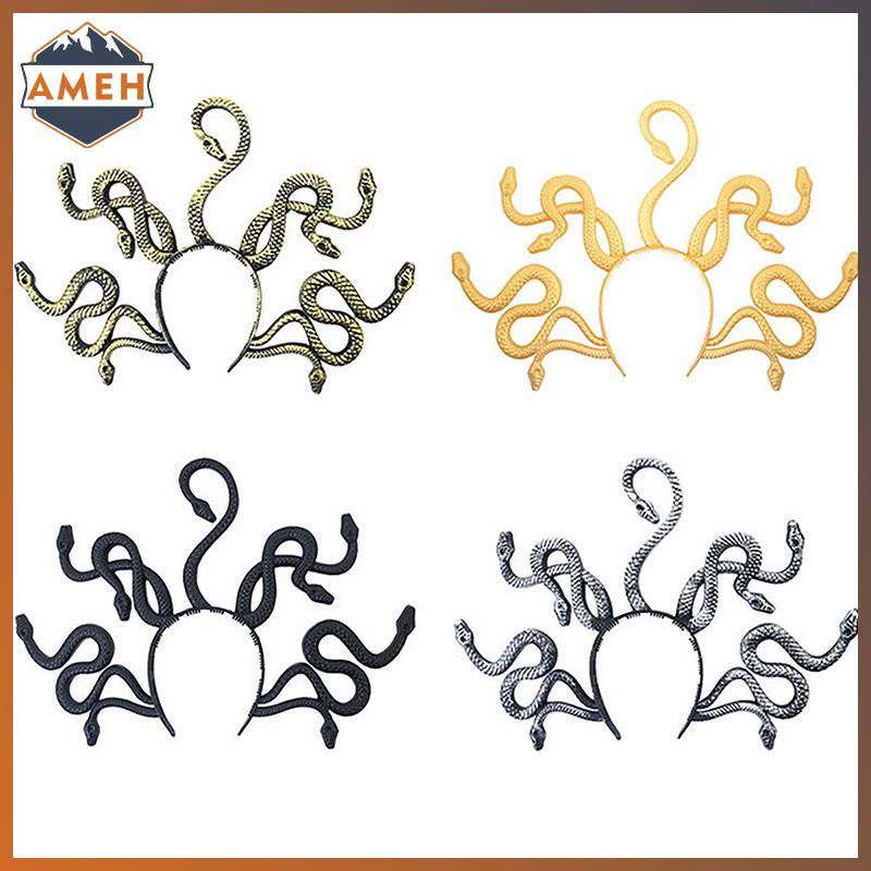 Tên Mũ Halloween Medusa Tóc Rắn Cho Cosplay