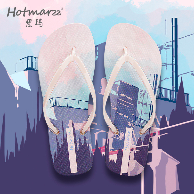 Hotmarzz Hotmarzz Dép nữ chống trượt Dép xỏ ngón đi biển Dép xỏ ngón